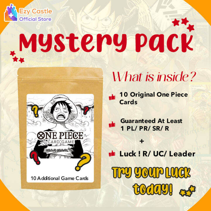 One Piece 10 Card Mystery Booster Pack (Original ONE PIECE Card Game