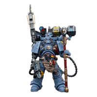 JOYTOY WARHAMMER 40K โมเดลคอลเลคชั่นศิลปะ1/18หุ่นยนต์นักบวชเหล็กอวกาศหมาป่าดั้งเดิม100% สินค้าในสต็อก