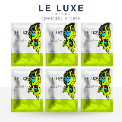 Le Luxe France เลอลุกซ์ฟรานซ ชัวร์เดอลาครีม 5กรัม จำนวน 6 ซอง