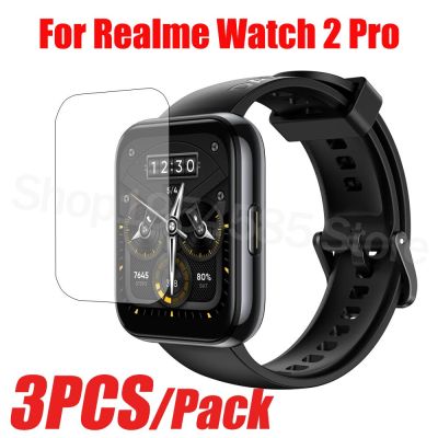 3PCS Protective Film For realme watch 3 2 pro Screen Protector Not Glass For realme watch2 pro Smart Band Soft TPU HD Clear Film Nails  Screws Fastene