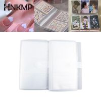 120/240 Slot Nail Sticker Storage Book Large Capacity Exhibition Photo Album Card Package Button Type Manicure Sticker Notebook