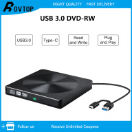 Rovtop Máy Tính Xách Tay USB 3.0 Đọc Và Ghi DVD CD Gắn Ngoài Tiện Dụng thumbnail