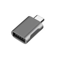 อะแดปเตอร์ USB 3.0 OTG Type C ทำจากซิงค์อัลลอยแปลง USB ตัวผู้-C ตัวเมียสำหรับ Ipad แท็บเล็ตทนทานเชื่อมต่อโทรศัพท์อุปกรณ์เสริมสายเคเบิลคอนเวอร์เตอร์