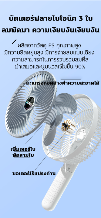 hsa-ลมแรงมาก-พัดลมพกพาแรงๆ-พัดลมพกพาชาร์จ-แบตเตอรี่สองก้อน-600g-พัดลม-พัดลมพกพา-พัดลม-16-นิ้ว-ถูกๆ-พัดลม-18-นิ้ว-ถูกๆ-พัดลมตั้งโต๊ะ-พัดลม