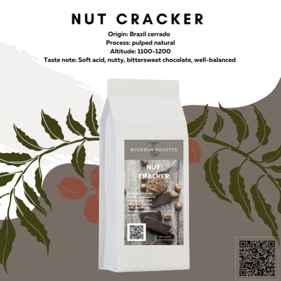 เมล็ดกาแฟ Nut Cracker - Bourbon Roaster
