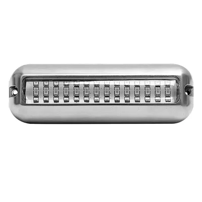 50W 42 LEDs Boat Transom Light Stainless Steel Waterproof Marine Boat Underwater Pontoon Transom Lamp Universal