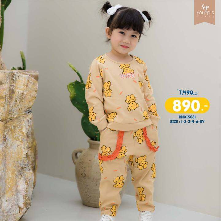 miffy-rnxi5031-ชุดเซ็ตเด็กผู้หญิงลิขสิทธิ์แท้