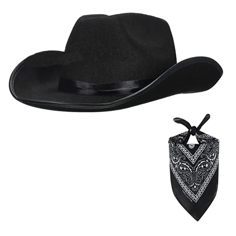 Cowboys hat and scarf hot sale set