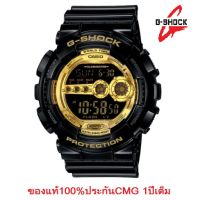 นาฬิกา Casio G-Shock รุ่น GD-100GB-1A นาฬิกาผู้ชาย สายเรซิ่น สีดำทอง กันน้ำ 200 เมตร ของแท้ 100% รับประกันศูนย์ CMG 1 ปี