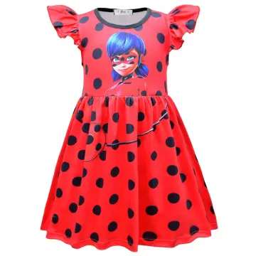 Miraculous: Tales of Ladybug Dress Up and Play Set - Red/Black for