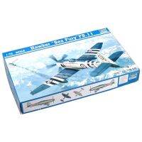 Trumer 01631 172 British Sea Fury FB 11 Fighgter เครื่องบินทหารเครื่องบินพลาสติกประกอบของเล่นเด็กของขวัญชุดอาคาร