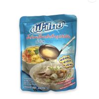 น้ำก๋วยเตี๋ยวสำเร็จรูปเข้มข้น น้ำใส ฟ้าไทย 350กรัม