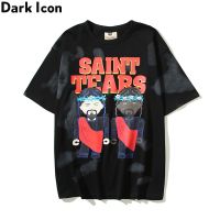 เสื้อยืดแขนสั้นลายการ์ตูน Saint Tears เสื้อยืดแบบเก่าสำหรับผู้ชายผู้หญิงเสื้อคอตตอนแฟชั่นวินเทจใหม่ฤดูร้อน