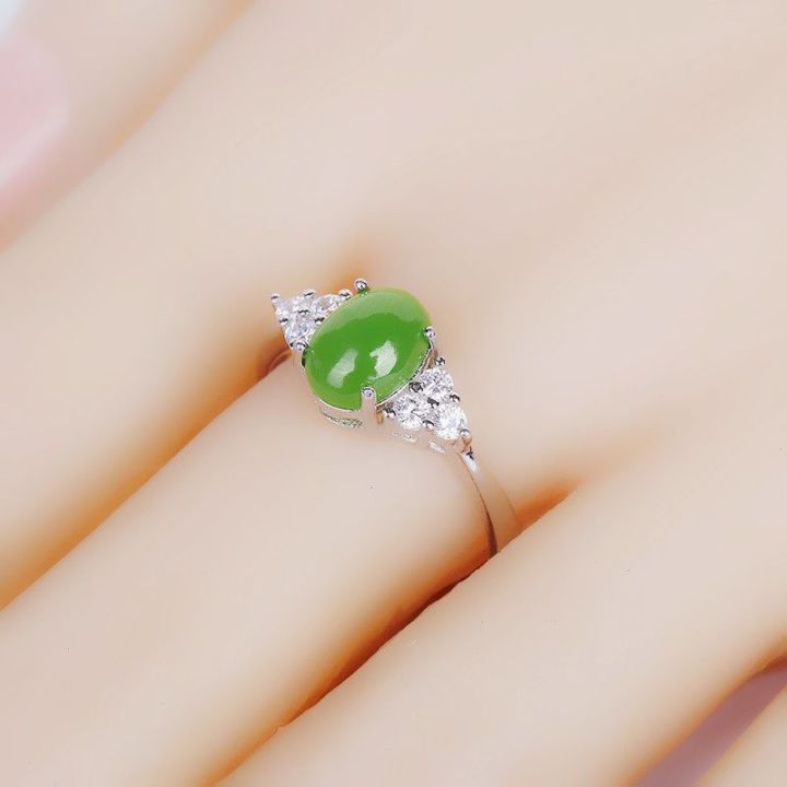 hotan-jasper-น้ำ-925-แหวนเงินสเตอร์ลิง-1-กะรัตเลียนแบบแหวนเพชรผู้หญิงหกกรงเล็บแหวนเพชรแหวนแต่งงานของขวัญ-6566