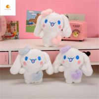 OPHOKJK ตกแต่งกระเป๋านักเรียน Kawaii การ์ตูน Cinnamoroll คุโรมิ ตุ๊กตาสัตว์ พวงกุญแจยัดไส้ พวงกุญแจ เด็ก Cinnamoroll พวงกุญแจของเล่นตุ๊กตา