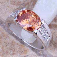 Lamberts Morganite CZ Plated Size 6 / 7 8 9 R0115