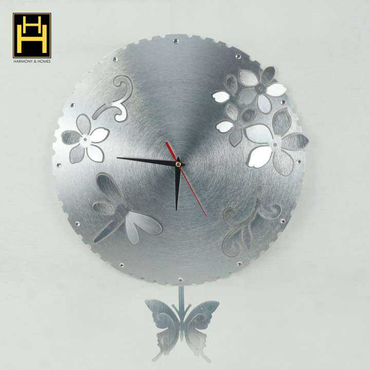 Aluminum Beautiful Spring Flower Butterfly Wall Clock Lazada PH   393ca4c42d0f7b55f4aefb233c017abf  720x720q80 