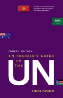 หนังสืออังกฤษใหม่ An Insiders Guide to the UN (4TH) [Paperback]
