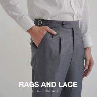 Rags and Lace กางเกง signature ผ้า wool สี Graphite