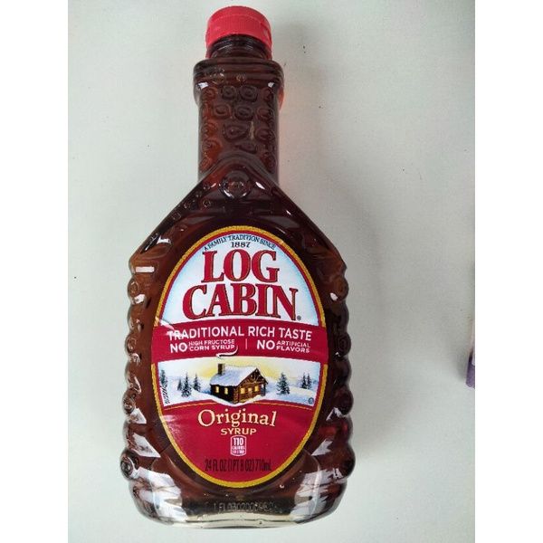 new-arrival-log-cabin-syrup-น้ำเชื่อมสำหรับราดแพนเค้ก-710ml-พร้อมส่ง