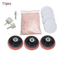 11Pcs car polishing Repair Remover Glass Polishing Powder Pad Wheel Polishing Grinding Materials Set Polishing machine