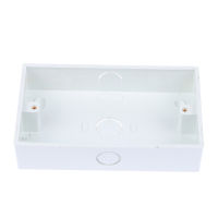 GNStore[COD] 1pcs 146*86mm Wall SWITCH พลาสติก Wall SOCKET CASSETTE Outer Wall JUNCTION BOX