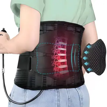 Lumbar Lower Back Support Brace Posture Waist Pain Relief Belt for Men  Women DM