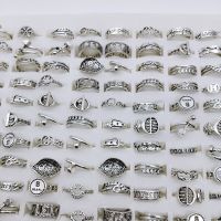 10pcs/Lot Mix Style Finger Rings For Women Man Bar Rock Joint Ring Gold Silver Plate Hot Stone Party Personality Fashion Jewelry