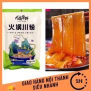 Miến dẹt khoai lang Trùng Khánh - Miến ăn lẩu siêu ngon siêu dai 240g  mẫu