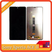 จอ LCD ขนาด5.5นิ้วของแท้สำหรับ Sony Xperia ACE II SO-41B อะไหล่หน้าจอดิจิตอลพร้อมแผงสัมผัสพร้อมกรอบ