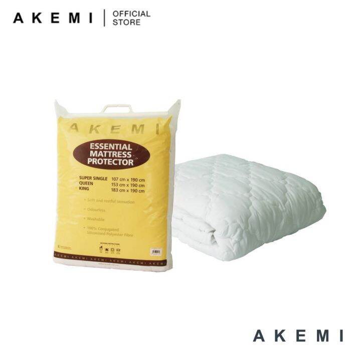 AKEMI Essential Mattress Protector Queen Lazada