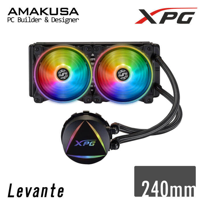 ADATA XPG Levante RGB 240mm AIO Liquid Cooling CPU Cooler Water All in