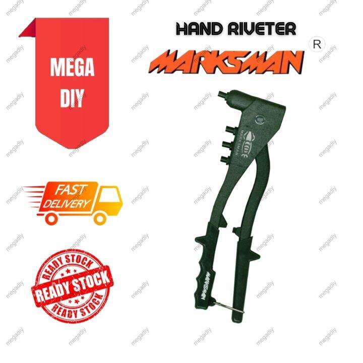 Marksman 10.5" Heavy Duty Lobster Hand Riveter / Blind Rivet Gun