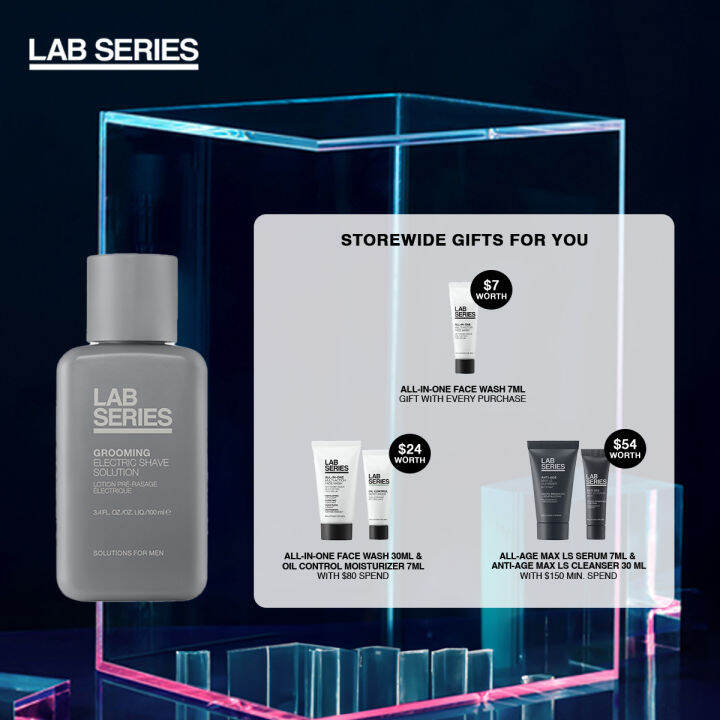 Lab Series Grooming Electric Shave 100ml Moisturizer Lazada Singapore