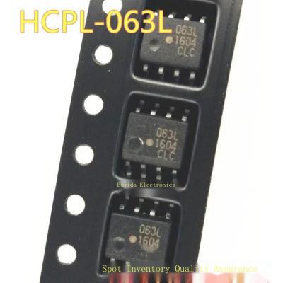 10ชิ้นใหม่เดิม HCPL-063L Optocoupler 63L SOP8แพทช์ HCPL-063L-500E-000E