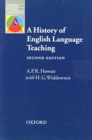 Bundanjai (หนังสือภาษา) Oxford Applied Linguistics A History of English Language Teaching 2nd ED (P)