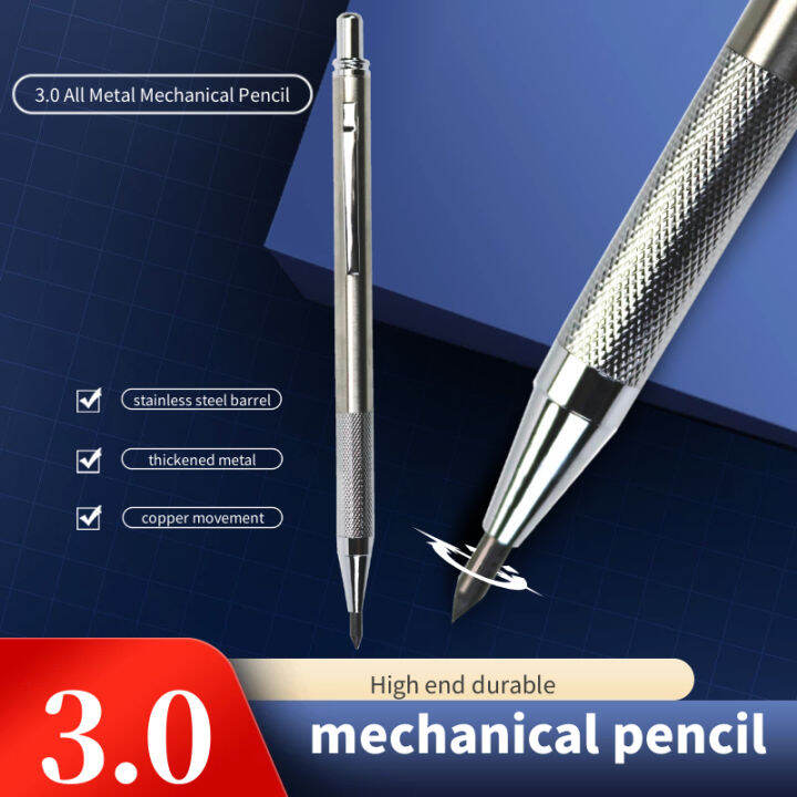 3.0 Metal Pencil Thick Mechanical Pencil Leads sketch pen woodworking marker Lazada