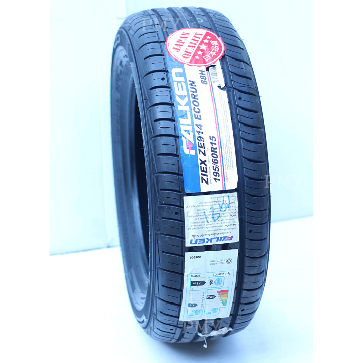 195-60r15-88h-ยางรถยนต์-ยี่ห้อ-falken-รุ่น-ze914-ล็อตผลิต22-ราคาต่อ1-เส้น-ยางใหม่แท้100-นุ่ม-หนึบ-มีของพร้อมส่งด่วน