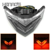 For Kawasaki Ninja 250 Rear Tail Light Turn Signal Light Ninja 300 Motorcycle LED Integrated Taillight 2013 2014 2015 2016 2017