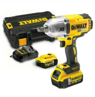 DEWALT บล๊อกไร้สาย1/2 รุ่น DCF899HP2 มาพร้อมแบต+แท่นชาร์ต เครื่องมือช่าง รับประกัน