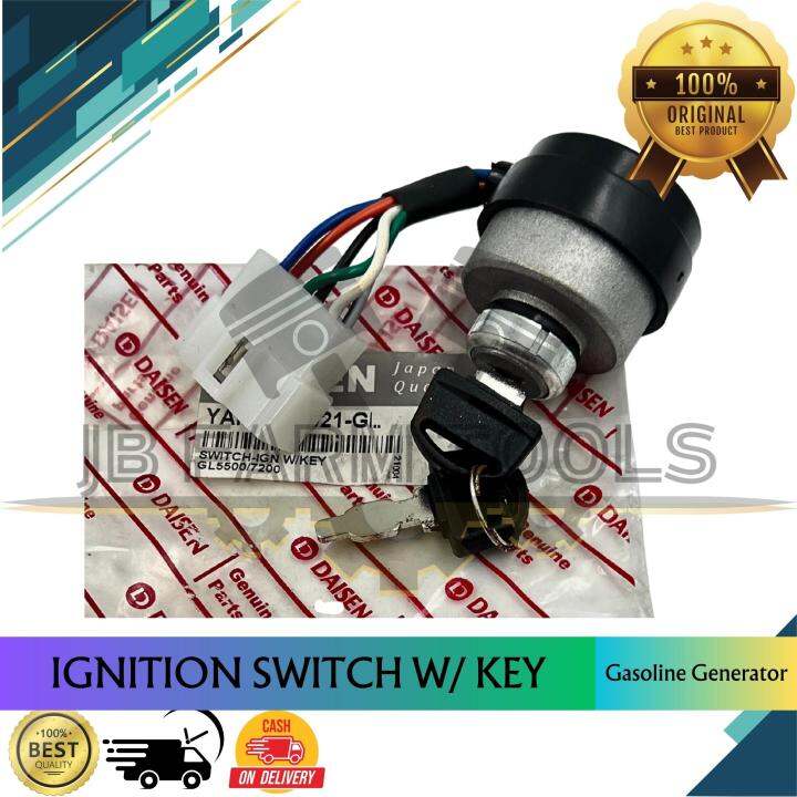 Ignition Switch w/ Key for Gasoline Generator Lazada PH