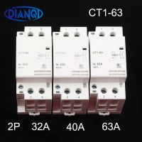 63a 40a Ct1-63 32a 2P 220V/230V 50/60Hz ของใช้ในครัวเรือน Ac คอนแทค2no โมดูลติดต่อภายในบ้านโมดูล Auxiliar De Partida