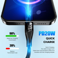 (ร้อน) 2022NEW USB Type C PD20W เคเบิ้ลสำหรับ SE 13 12 11 X Pro Max อย่างรวดเร็วชาร์จชาร์จ USB C เคเบิ้ลสำหรับ สายข้อมูล Wir