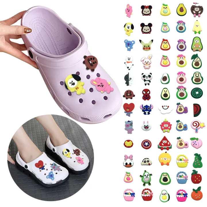 Cute Cartoon Jibbitz Charms Shoes Buckle Accessories For Crocs | Lazada  Singapore