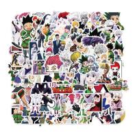 50/100PCS  Hunter X Hunter Anime Stickers Laptop Bicycle Guitar Skateboard Sticker Kid DIY Graffiti Waterproof stikers Toy Stickers Labels