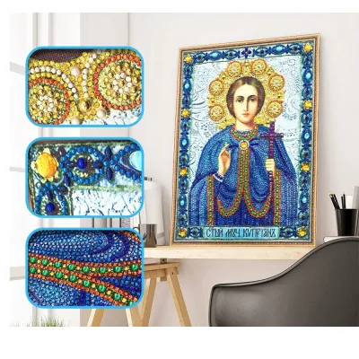 2022 new 5D crystal diamond painting diamond embroidery cross stitch home decoration special shape diamond painting zx