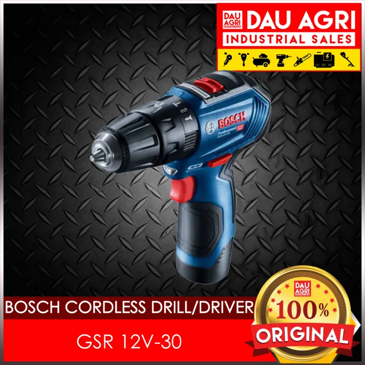 BOSCH Cordless Drill/ Driver GSR 12V30 Lazada PH