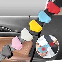 Car Seat Belt Clip Buckle Stopper Auto Safety Belt Fixed Limiter Leather Seatbelt Clips Adjuster For Car Interior Accessories