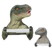 Bathroom Paper Roll Dispenser Toilet Tissue Holder Dinosaur Rack Home Organization Tool for Kitchen Bathroom Toilet Hotel Room Paper Rolls stylish