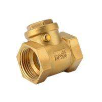 ✔✇ Female Thread Brass Non-return Swing Check Valve 232PSI Prevent Water Backflow DN32 DN40 DN50 Optional